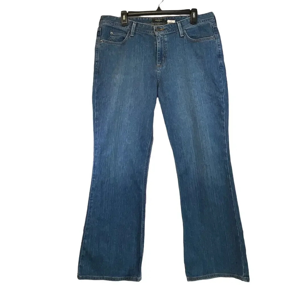 Eddie Bauer Vtg Womens 14S Blue Jean Classic Boot Cut